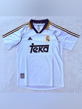 Real Madrid FC Retro Jersey 1998-2000